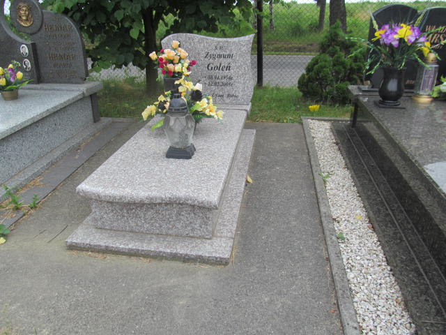 Grób Zygmunt Goleń
