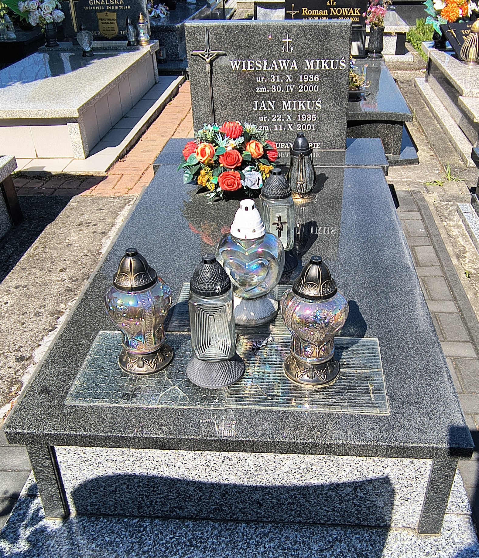 Grób Wiesław Mikuś