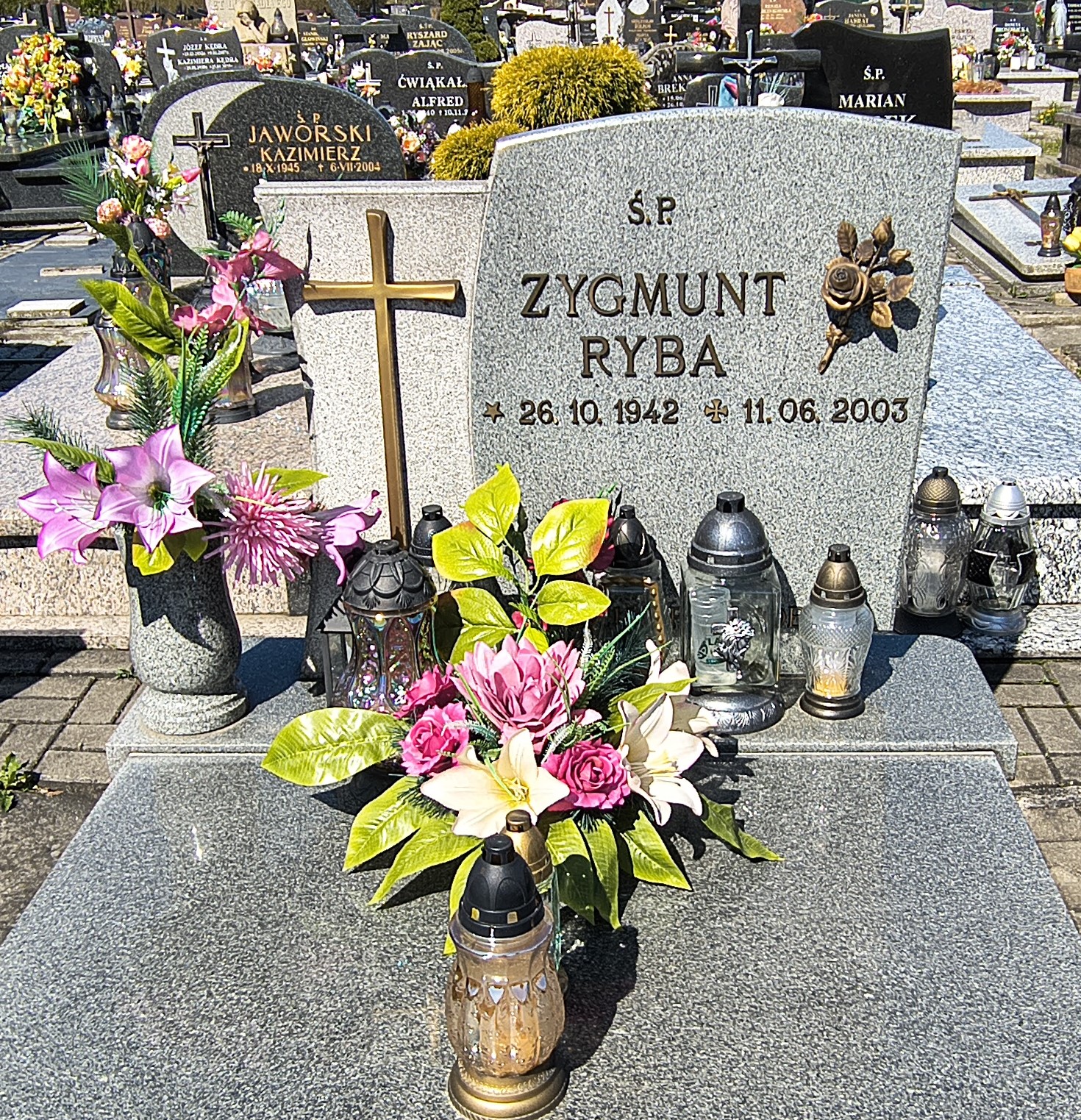 Grób Zygmunt Ryba